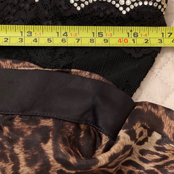 VDP Silk Lace Crystals Minidress - Picture 9 of 12